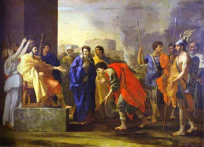 Nicolas Poussin The Continence of Scipio,
